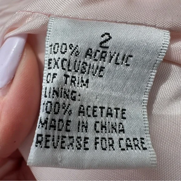 Isabel & Nina Elegant Green Tweed Women's Long Jacket and Skirt Suit, Size 2 - Picture 13 of 16